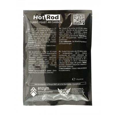 Турбо дрожжи Hot Rod 48 Carbon (175 г)
