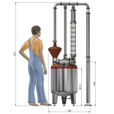 Дистилятор Industrial Craft 200