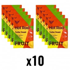 Спиртовые турбо дрожжи Hot Rod Fruit на 25 л (10 шт) опт